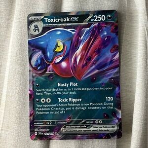 Toxicroak EX Pokémon Card